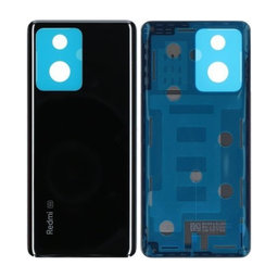 Xiaomi Redmi Note 12 Pro+ 5G - Akkudeckel (Midnight Black) - 1610111000836B Genuine Service Pack