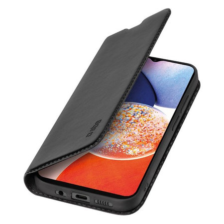 SBS - Hülle Book Wallet Lite für Samsung Galaxy A14 4G und A14 5G, schwarz