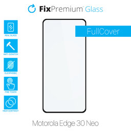 FixPremium FullCover Glass - Gehärtetes Glas für Motorola Edge 30 Neo