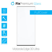 FixPremium FullCover Glass - Gehärtetes Glas für Motorola Edge 30 Ultra