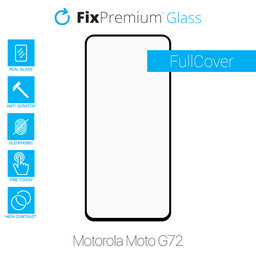 FixPremium FullCover Glass - Gehärtetes Glas für Motorola Moto G72