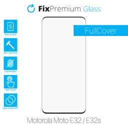 FixPremium FullCover Glass - Gehärtetes Glas für Motorola Moto E32 und E32s