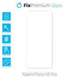 FixPremium Glass - Gehärtetes Glas für Poco X5 Pro