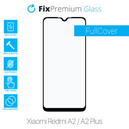 FixPremium FullCover Glass - Gehärtetes Glas für Xiaomi Redmi A2 und A2 Plus