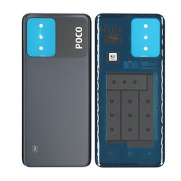 Xiaomi Redmi Note 12 5G - Akkudeckel (Onyx Gray) - 1610111000717C Genuine Service Pack