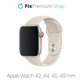 FixPremium - Silikonarmband für Apple Watch (42, 44, 45 und 49mm), zlatá