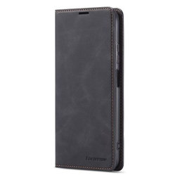 FixPremium - Hülle Business Wallet für Samsung Galaxy A13 5G, schwarz