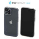FixPremium - Hülle Invisible für iPhone 13 und 14, transparent