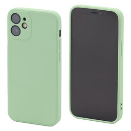 FixPremium - Hülle Rubber für iPhone 12 mini, grün