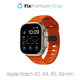FixPremium - Gurt Sport Silicone für Apple Watch (42, 44, 45 und 49mm), orange