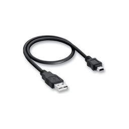 FixPremium - Mini-USB / USB Kabel (1m), schwarz