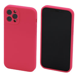 FixPremium - Silikon Hülle für iPhone 12 Pro, rosa