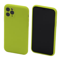 FixPremium - Silikon Hülle für iPhone 11 Pro, neon green