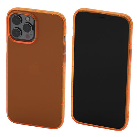 FixPremium - Hülle Clear für iPhone 13 Pro Max, orange
