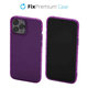 FixPremium - Hülle Clear für iPhone 13 Pro, lila