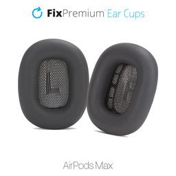FixPremium - Ersatz-Ohrpolster für Apple AirPods Max, space gray