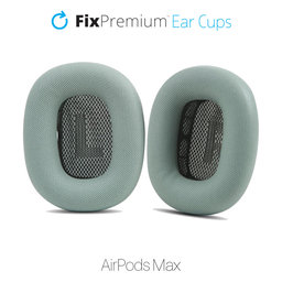 FixPremium - Ersatz-Ohrpolster für Apple AirPods Max (Fabric), grün