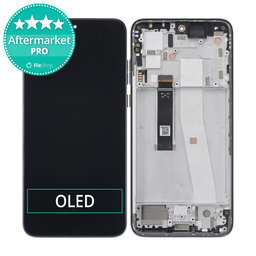 Motorola Edge 30 Neo - LCD Display + Touchscreen Front Glas + Rahmen (Black Onyx) OLED