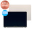 Apple MacBook Air 13" M2 A2681 (2022) - LCD Display + Frontglas + Abdeckung (Starlight) Refurbished