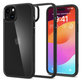 Spigen - Hülle Ultra Hybrid für iPhone 15 Plus, matte black