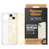 Hülle HardCase D3O mit MagSAFE by PanzerGlass für iPhone 15 Plus, Transparent, PanzerGlass