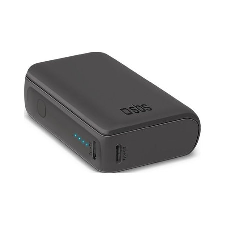 SBS - PowerBank NanoTube, 10 000 mAh, schwarz