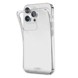 SBS - Hülle Skinny für iPhone 15 Pro, transparent