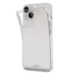 SBS - Hülle Skinny für iPhone 15, transparent