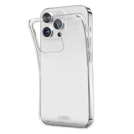 SBS - Hülle Skinny für iPhone 15 Pro Max, transparent