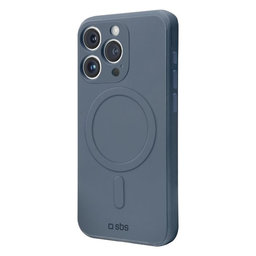 SBS - Hülle Instinct mit MagSafe für iPhone 15 Pro, blau