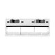 Ecovacs Deebot N-series, T-series, X1-series, Ozmo-series - Hauptbürstenabdeckung (Weiß)
