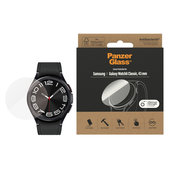 Panzerglas Flat Glass AB für Samsung Galaxy Watch6 43 mm, Klar, PanzerGlass