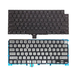 Apple MacBook Pro 14" M1 Pro A2442 (2021), 16" M1 Max A2485 (2021) - Tastatur + Hintergrundbeleuchtung US