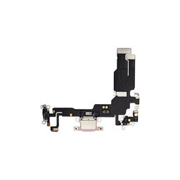 Apple iPhone 15 - Ladestecker Ladebuchse + Flex Kabel (Pink)