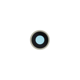 Apple iPhone 15, 15 Plus - Rückfahrkameraglas mit Rahmen (Yellow)
