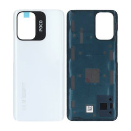 Xiaomi Poco M5s - Akkudeckel (White) - 55050002LE9T Genuine Service Pack