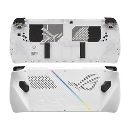 Asus ROG Ally (2023) - Backcover (White) - 90NV0GY0-R7DP11 Genuine Service Pack