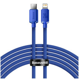 Baseus - Lightning / USB-C Kabel (2m), blau