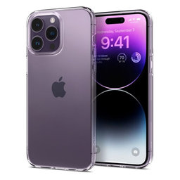 Spigen - Hülle Liquid Crystal für iPhone 14 Pro, crystal clear