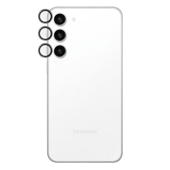 PanzerGlass - Kameraobjektiv-Schutzhülle Hoops für Samsung Galaxy S23 FE, schwarz