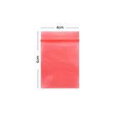 ESD-antistatisch Druckverschlussbeutel (Red) - 4x6cm 100Stk.