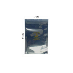 ESD-antistatisch Druckverschlussbeutel (Print) - 7x11cm 50Stk.