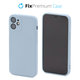 FixPremium - Silikonhülle für iPhone 12 mini, light blue