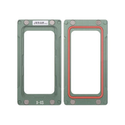 XHZC - Magnetische Druckhalte Form zum Laminieren für Apple iPhone X, XS