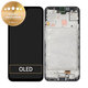 Samsung Galaxy A15 4G, A15 5G A155F, A156B - LCD Display + Touchscreen Front Glas + Rahmen (Black) - GH82-33637A, GH82-33638A Genuine Service Pack