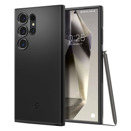 Spigen - Hülle Thin Fit für Samsung Galaxy S24 Ultra, schwarz