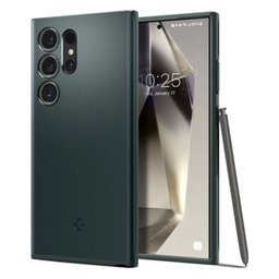 Spigen - Hülle Thin Fit für Samsung Galaxy S24 Ultra, Abyss Green