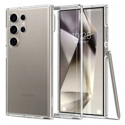 Spigen - Hülle Ultra Hybrid für Samsung Galaxy S24 Ultra, transparent