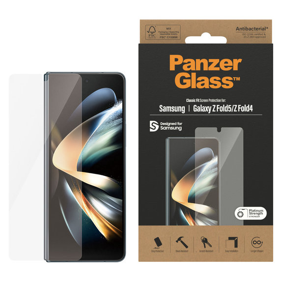 Panzerglas AB für Samsung Galaxy Z Fold5/Z Fold4, Klar, PanzerGlass