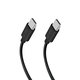 SBS - Geflochtenes Kabel USB-C/USB-C, PD, 100W, 1.5m, schwarz
